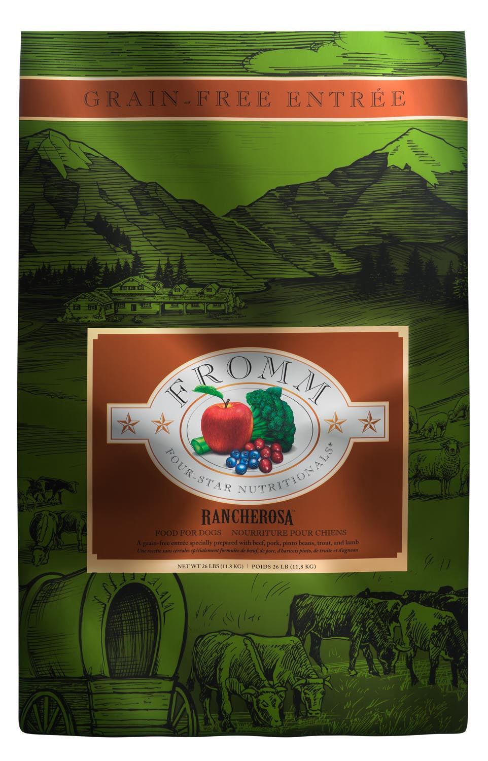 Fromm 4 Star Grain Free Rancherosa Dog