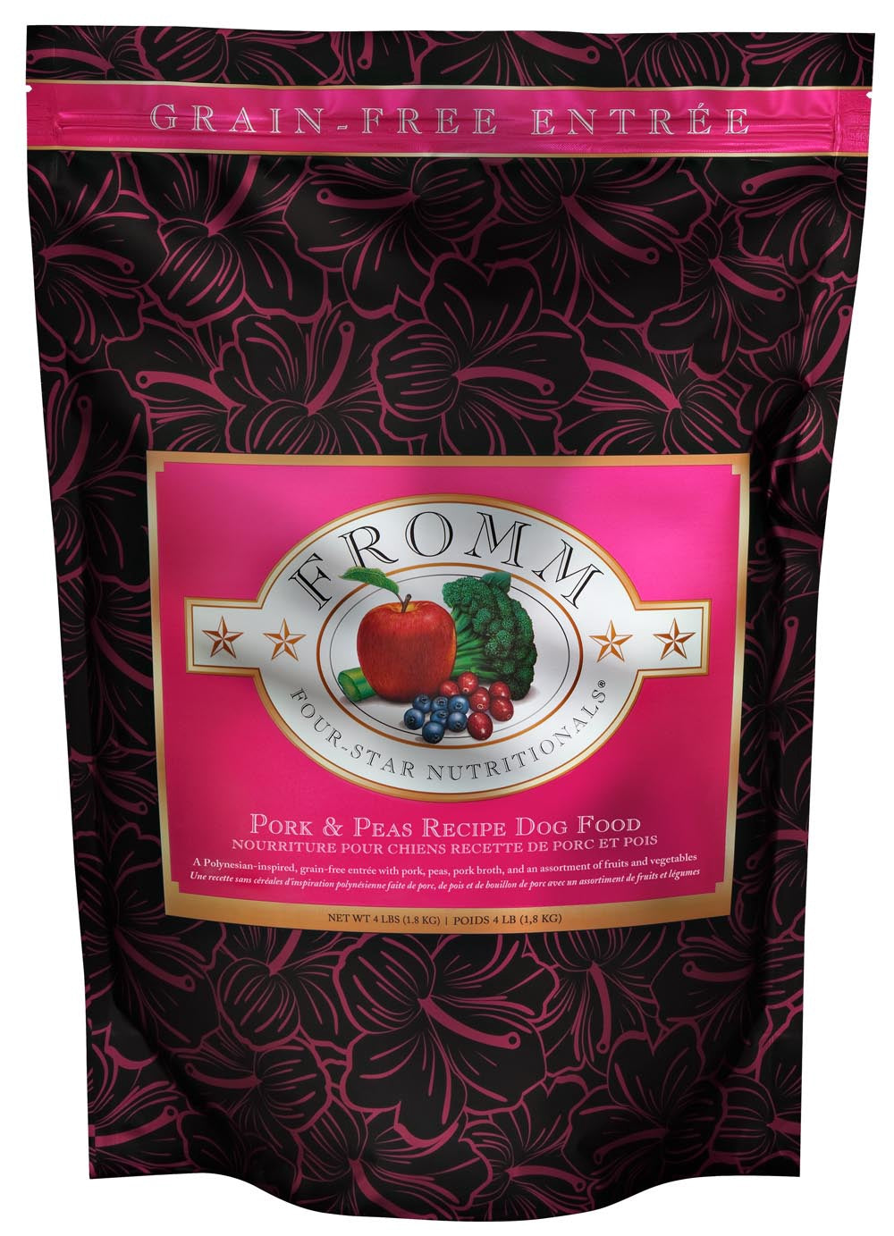 Fromm 4 Star Grain Free Pork & Peas Dog