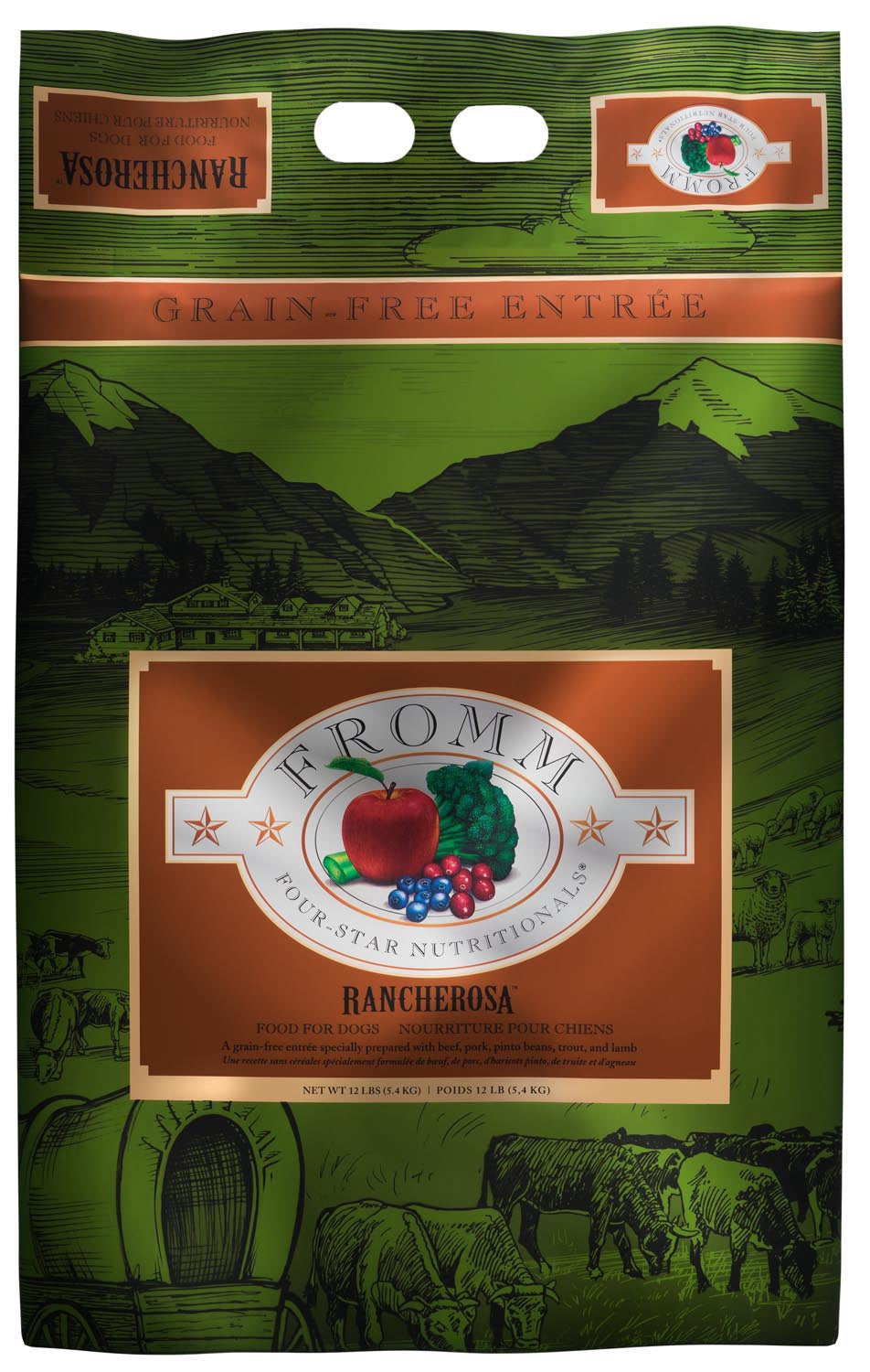 Fromm 4 Star Grain Free Rancherosa Dog 12lb