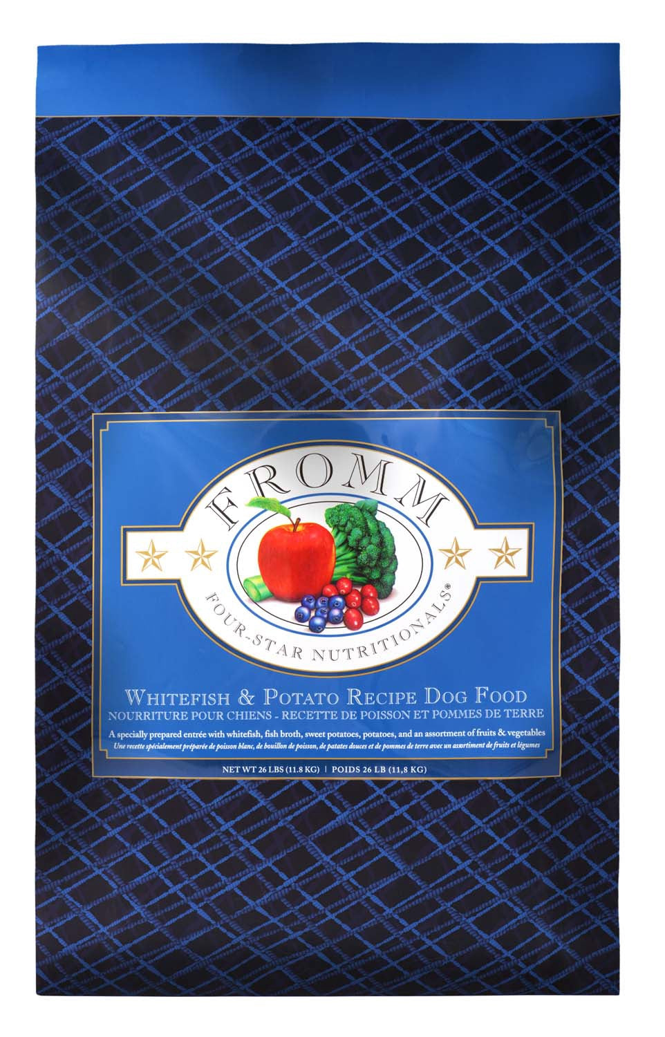 Fromm 4 Star Whitefish & Potato Dog 26lb