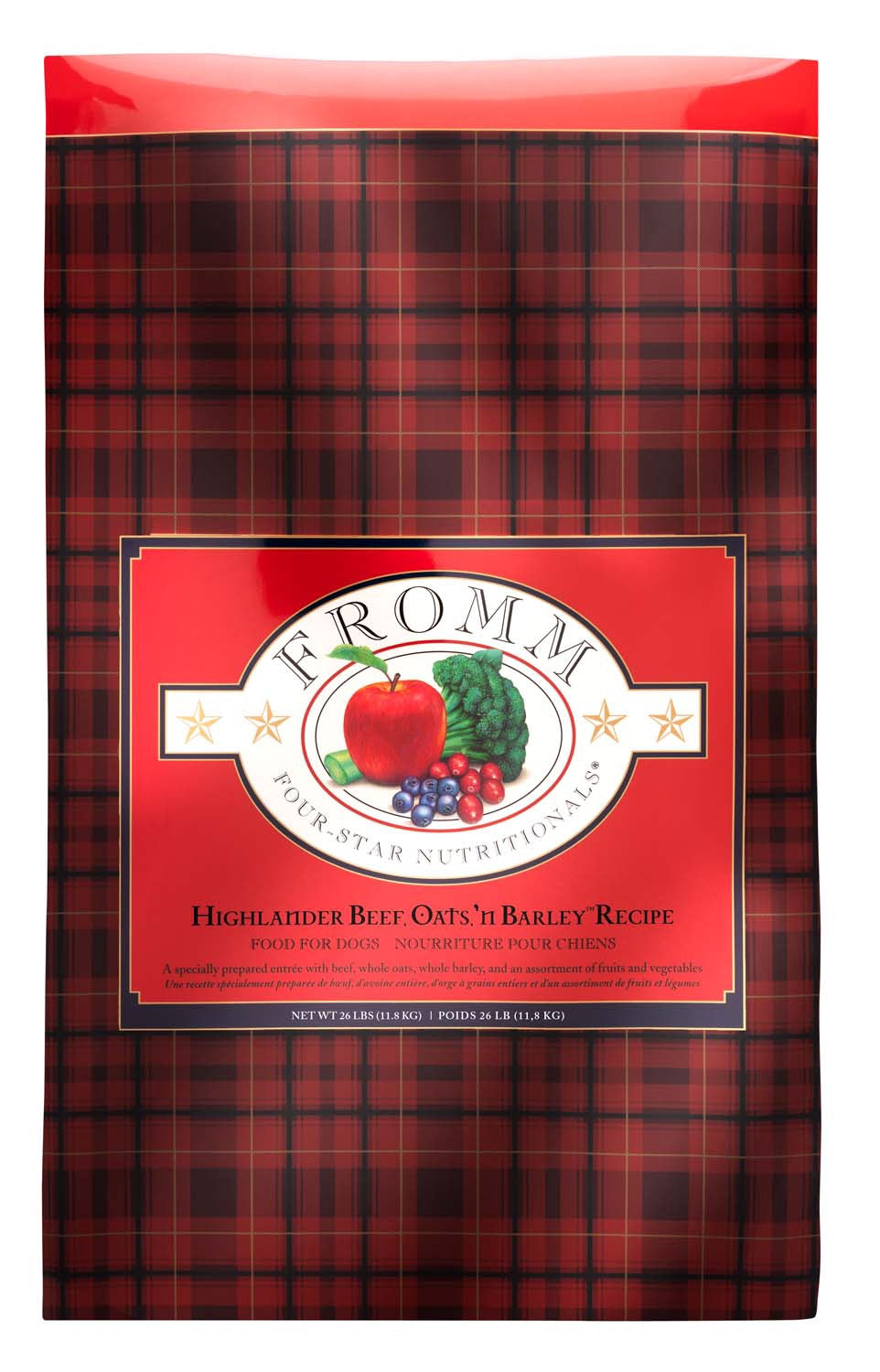 Fromm 4 Star Highlander Beef, Oats, 'n Barley Dog
