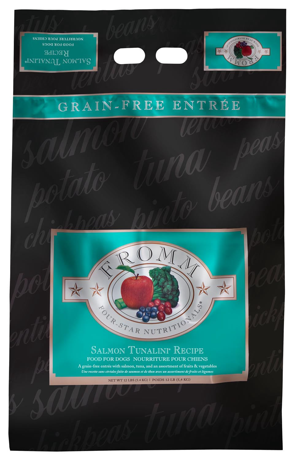 Fromm 4 Star Grain Free Salmon Tunalini Dog 12lb