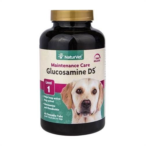 NaturVet Glucosamine DS Level 1 Chewable Tablet 60 count