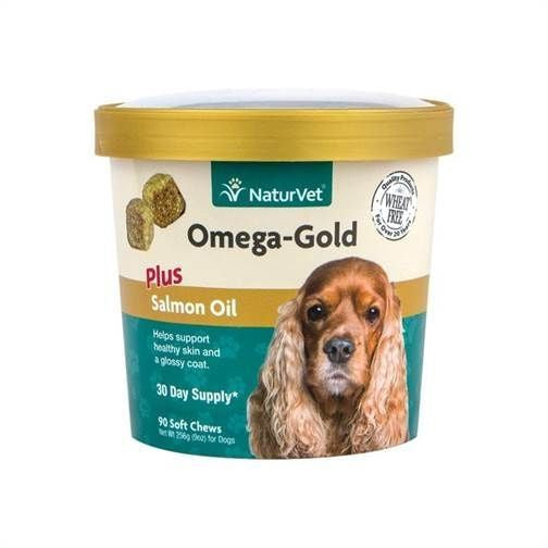 Naturvet Omega GOld + Salmon Oil 90ct