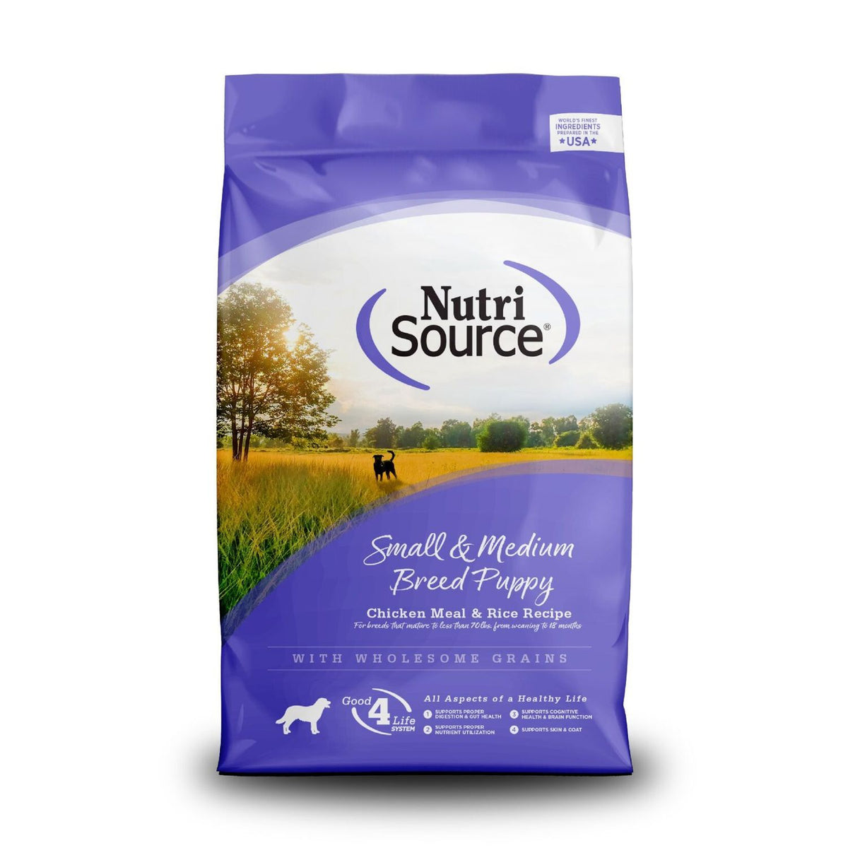 NutriSource Puppy Small and Medium Breed Chicken and Rice