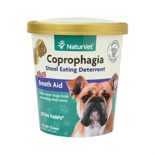 Naturvet Coprophagia & Breath Aid Soft Chew 70ct