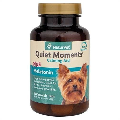 Naturvet Quiet Moments + Melatonin Tablet 30ct
