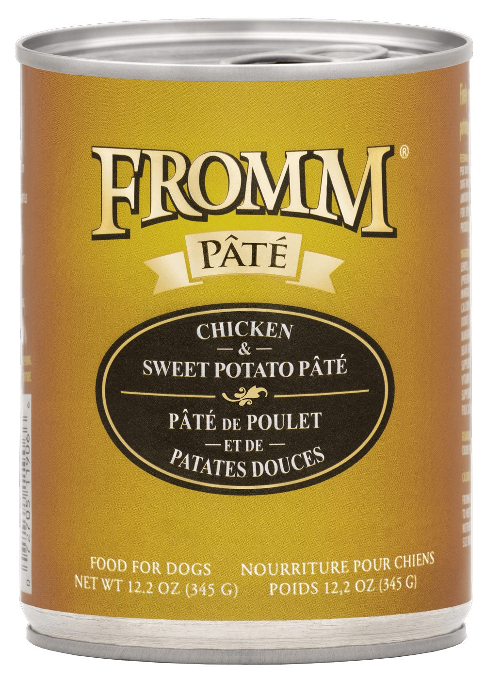 Fromm Grain Free Chicken & Sweet Potatoe Pate 12.2z