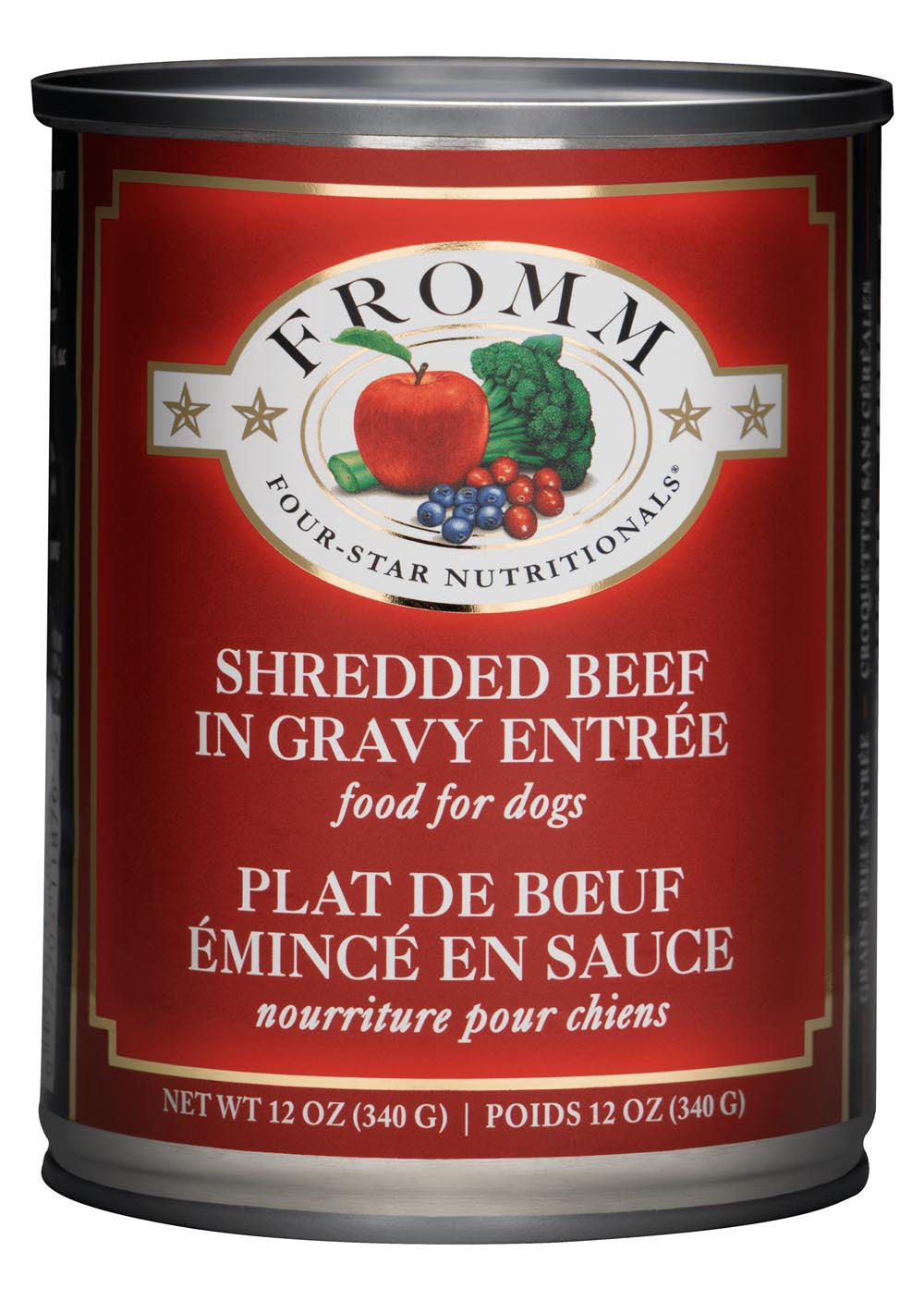 Fromm 4 Star Shredded Beef 12oz