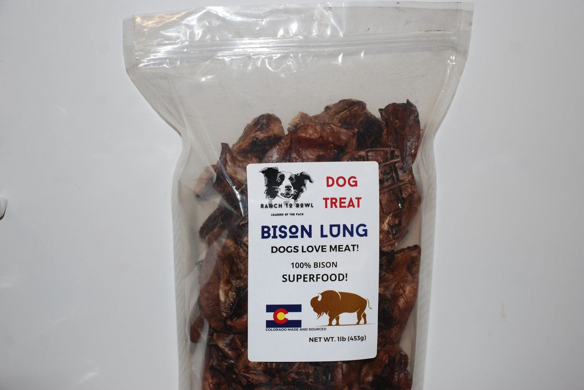 Ranch to Bowl Bison Lung 1 Lb