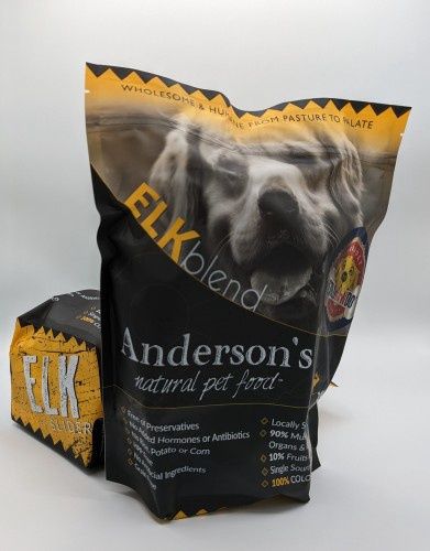 Anderson's Raw Elk Sliders 3 Lb