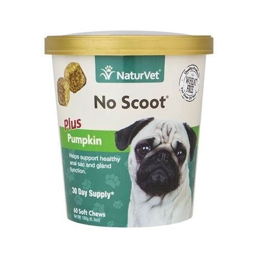 NaturVet No Scoot with Pumpkin 60 count 