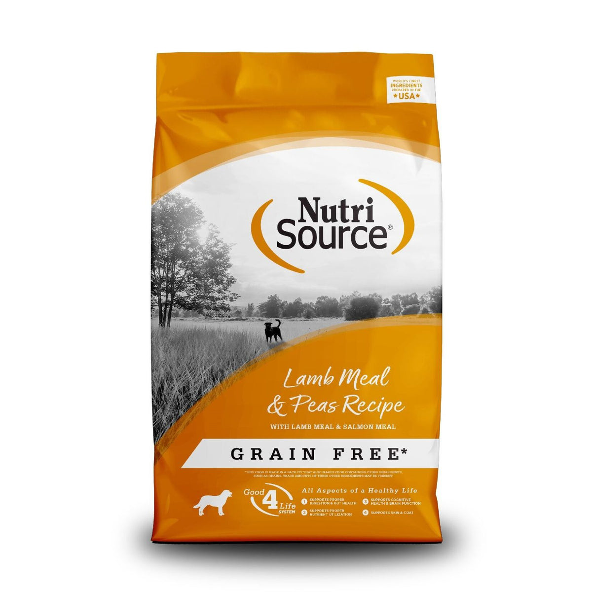 NutriSource Grain Free Lamb and Pea 4 lbs