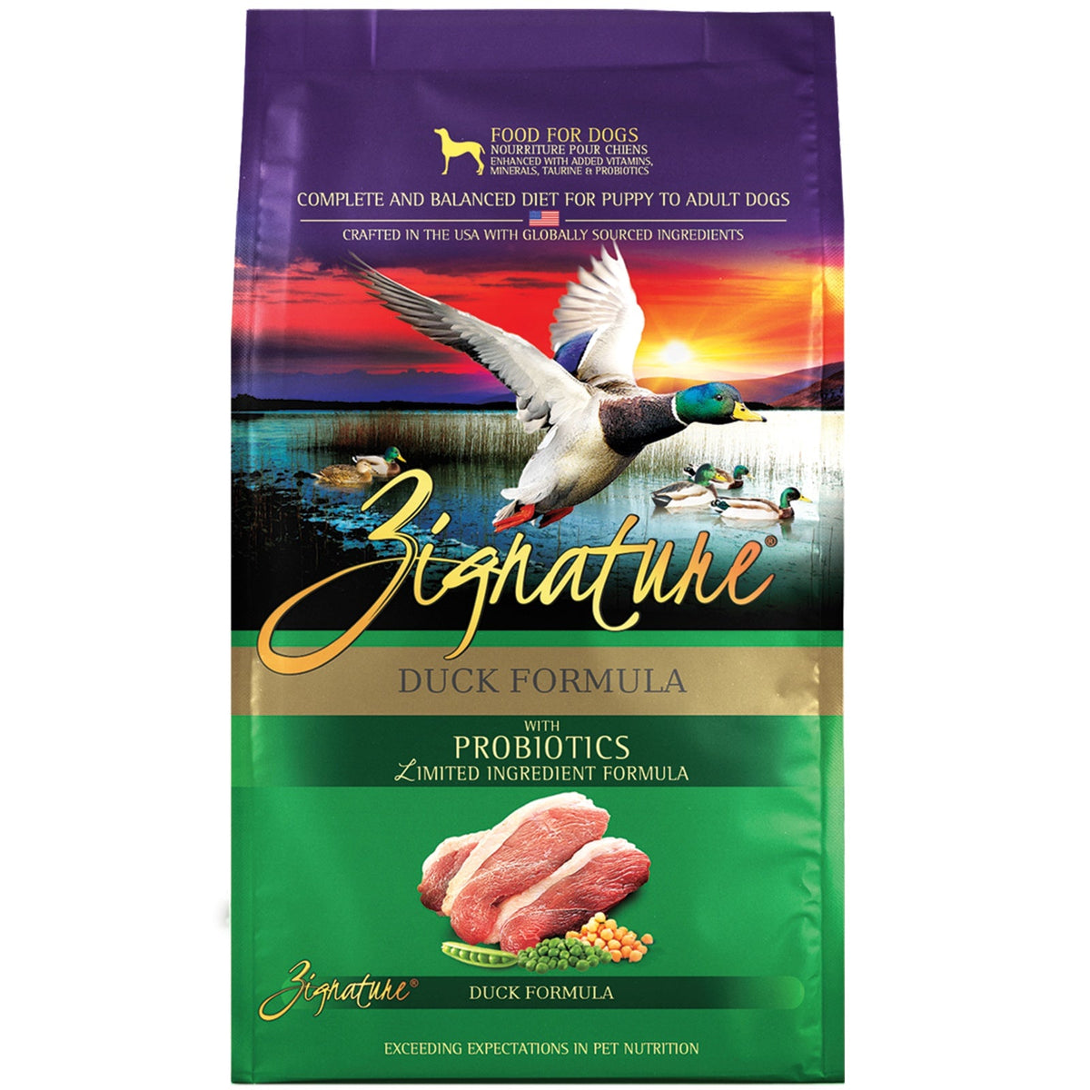 Zignature Duck Dog Food
