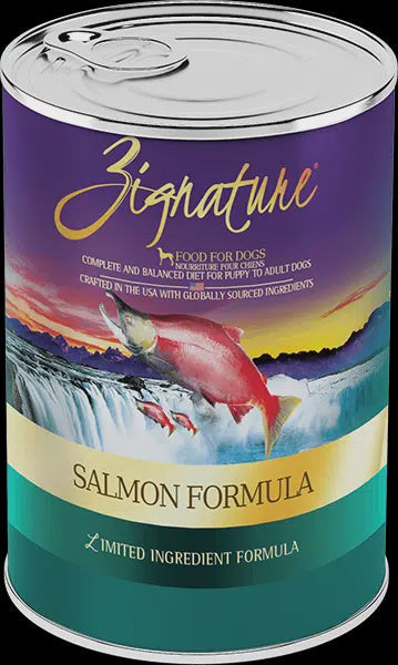 Zignature Salmon Formula Dog Can 13oz