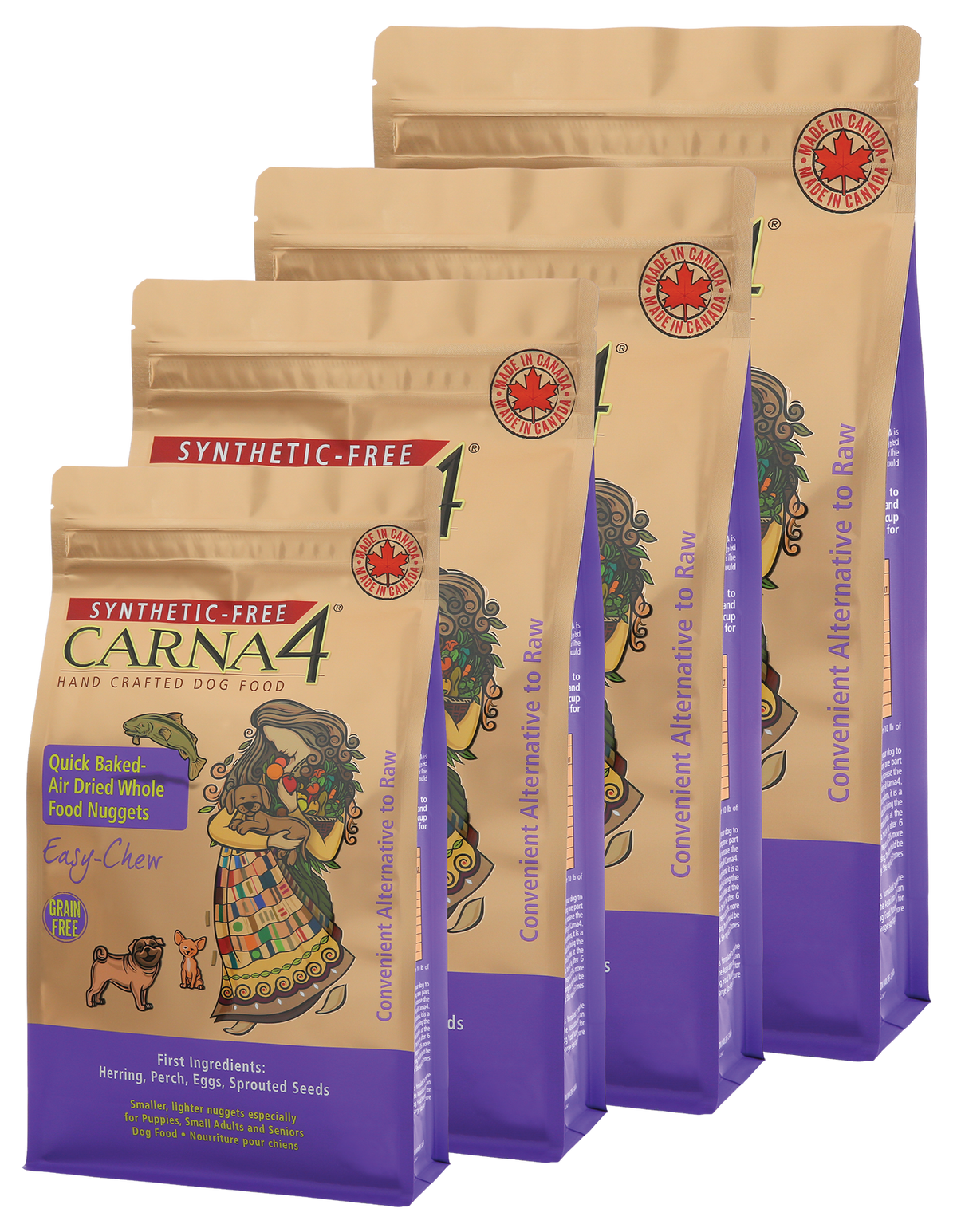 Carna4 Dog Grain Free EZ Chew Fish 20 lb