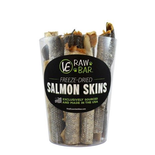 Vital Essentials Freeze Dried Salmon Skin