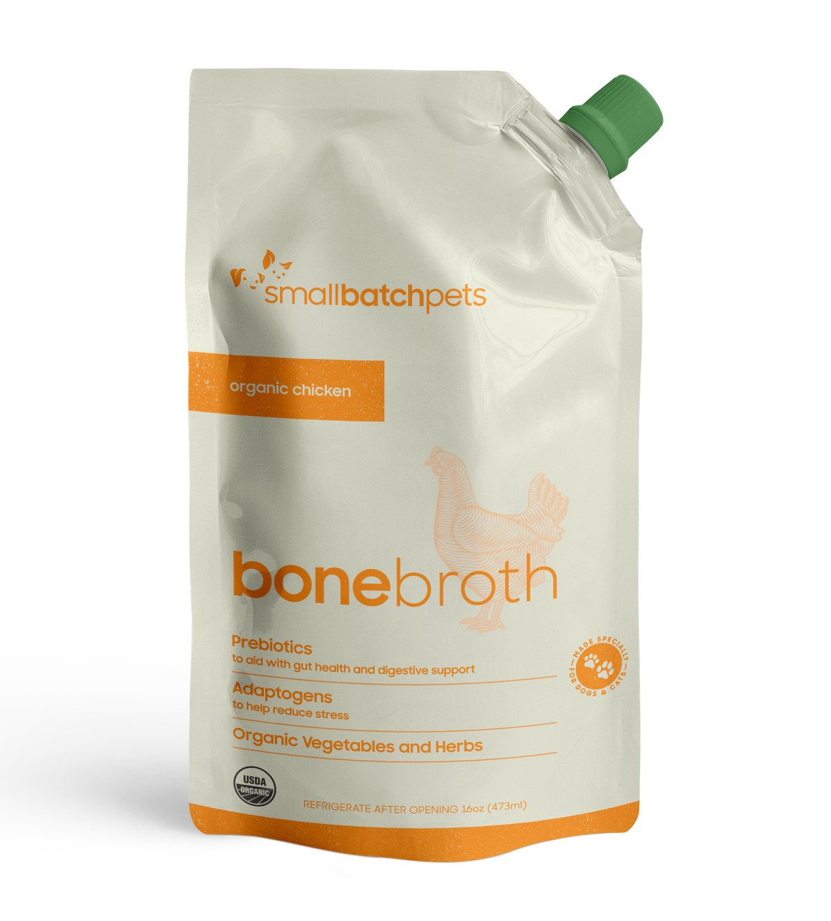 SmallBatch Chicken Bone Broth 16oz