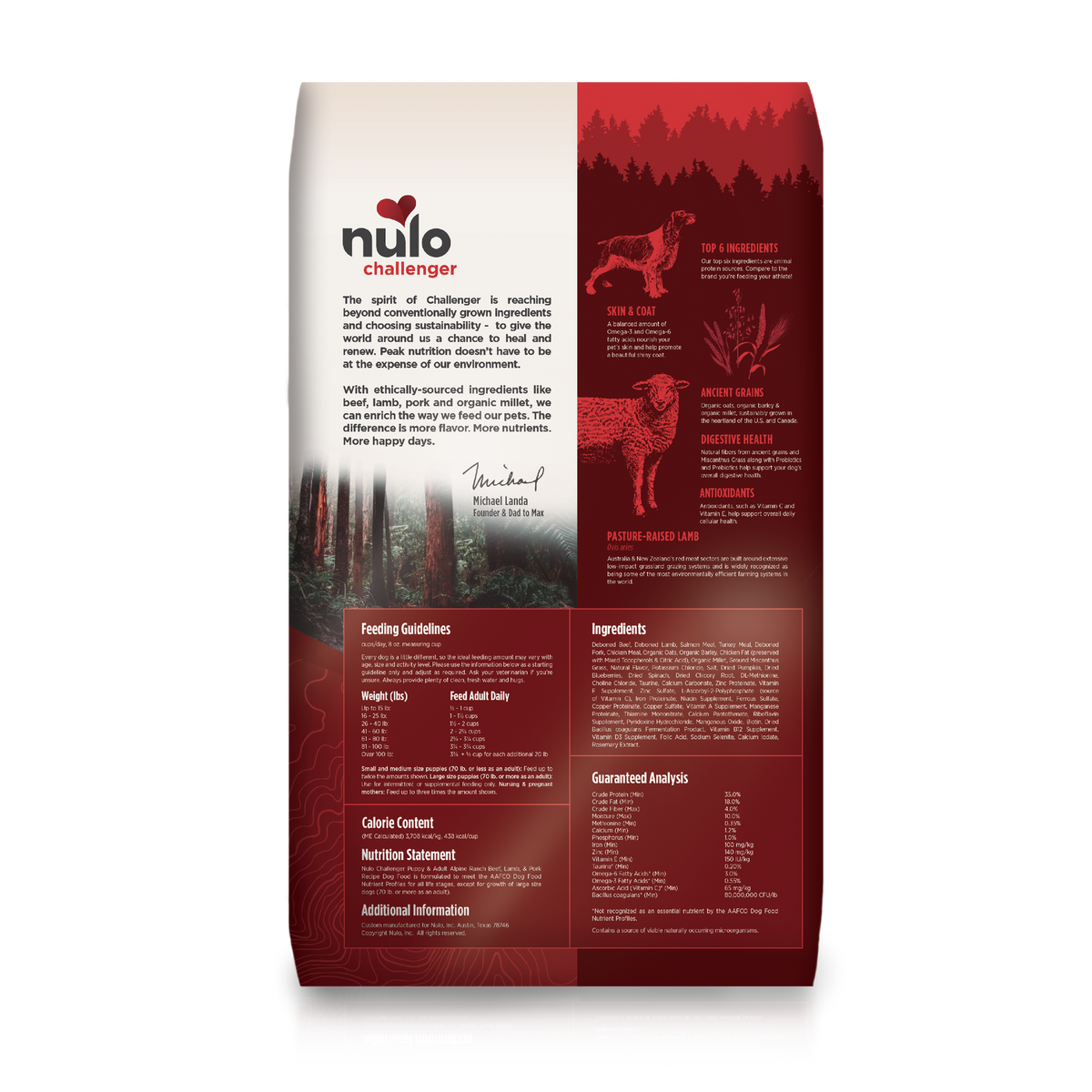 Nulo CHAL Dog ALPN RNCH Puppy Beef 24 lb