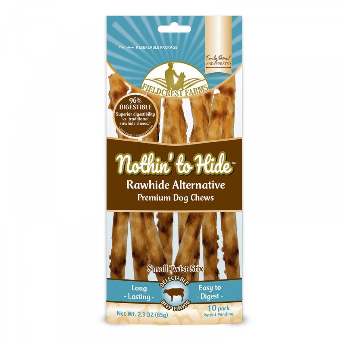 Nothin' To Hide 10pk Beef Twists