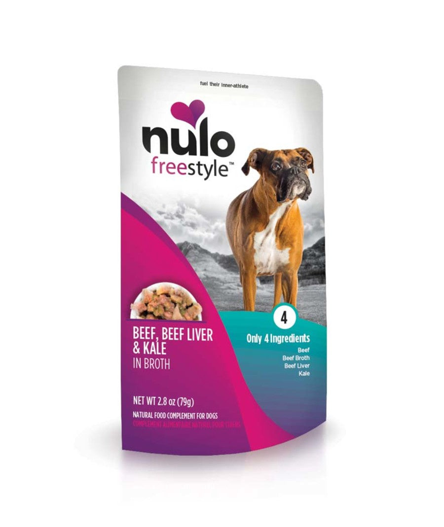 Nulo Freestyle Grain Free Beef Liver & Kale 2.8oz
