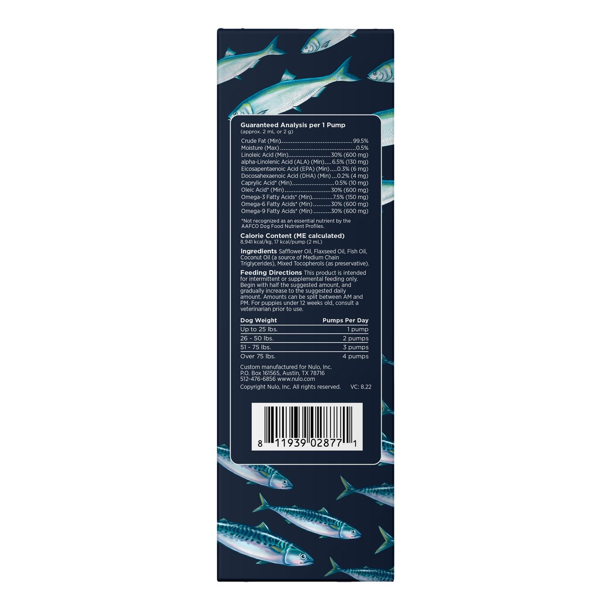 Nulo Omega 3-6-9 Oil 16oz