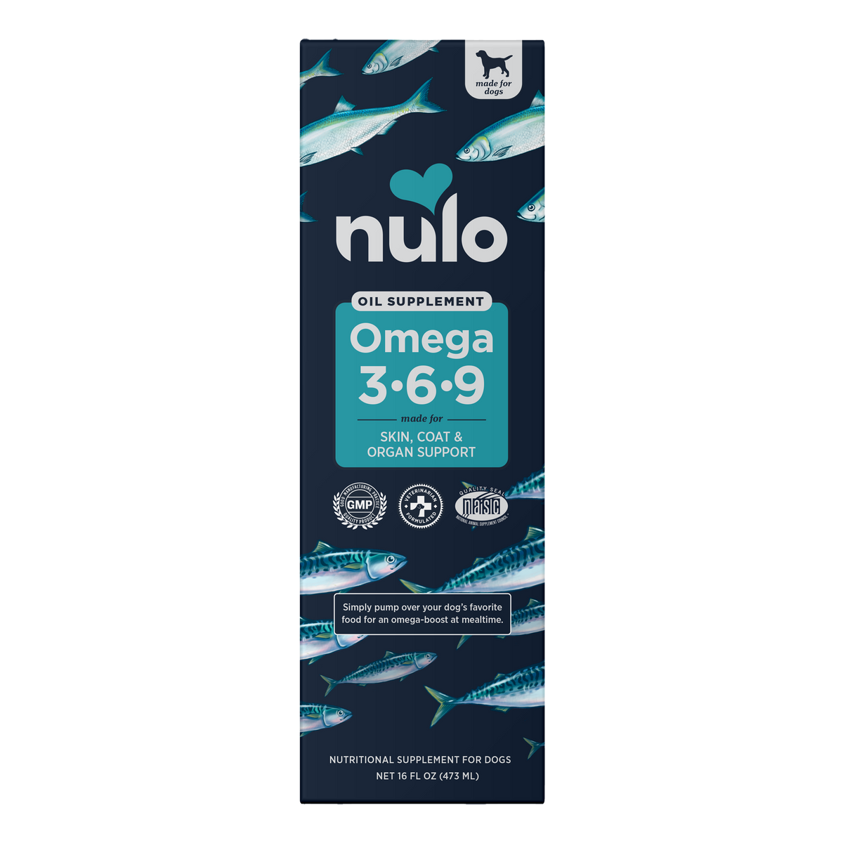 Nulo Omega 3-6-9 Oil 16oz