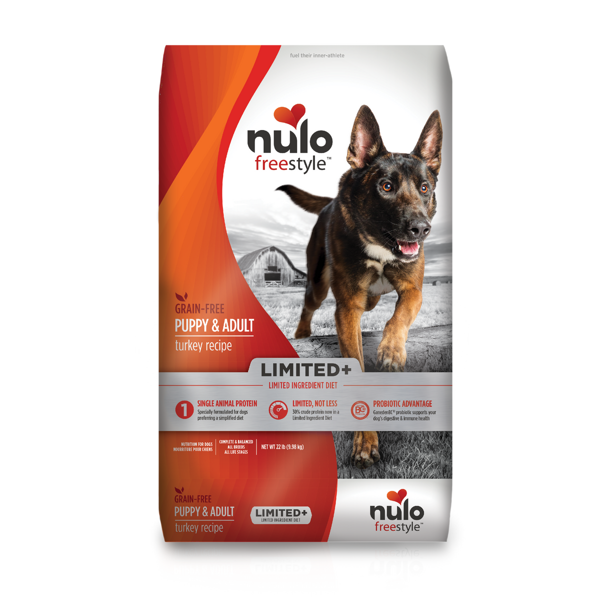 Nulo freestyle Puppy & Adult Grain Free Limited+ Turkey