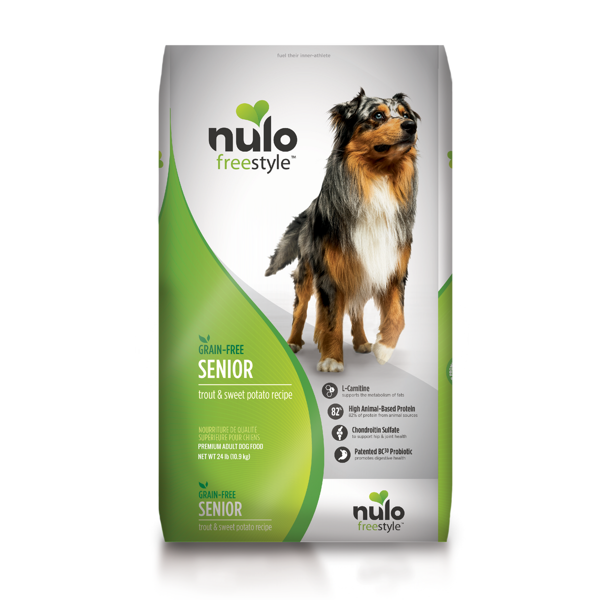 Nulo FSTYL Dog Senior Grain Free TRO 24 lb