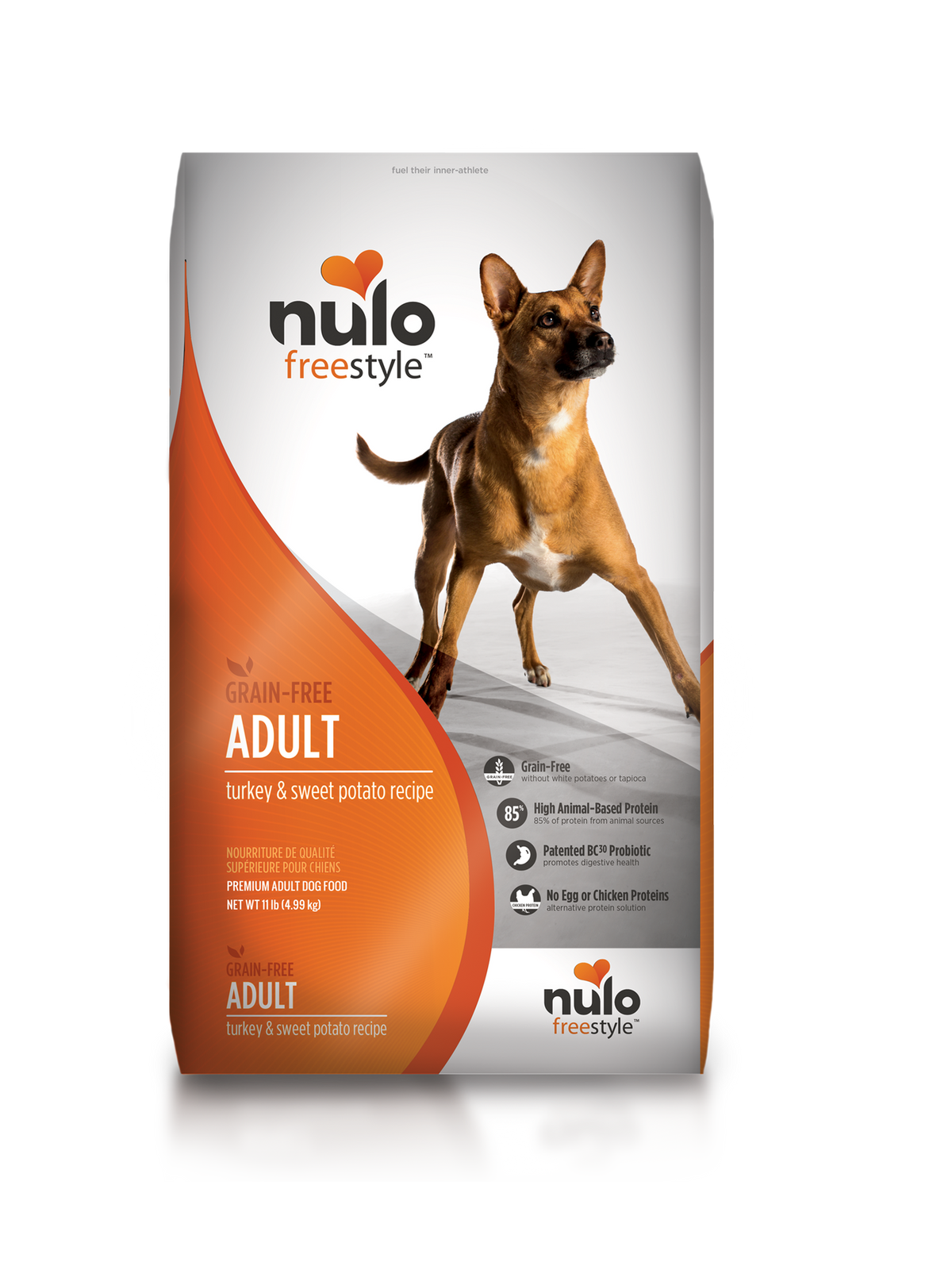 Nulo freestyle Adult Dog Grain Free Turkey & Sweet Potato 11lbs