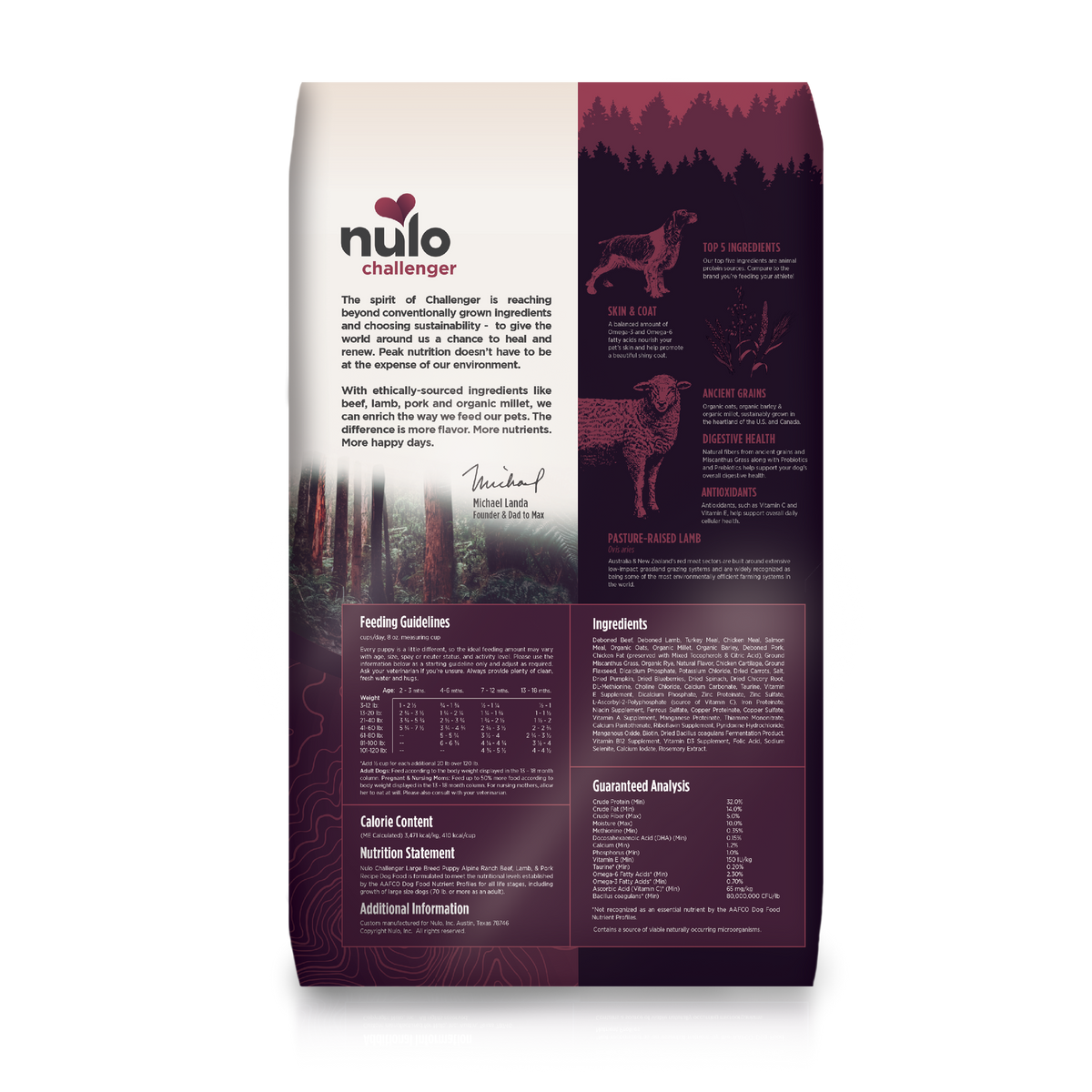 Nulo CHAL Dog ALPN RNCH LBR Puppy 24 lb