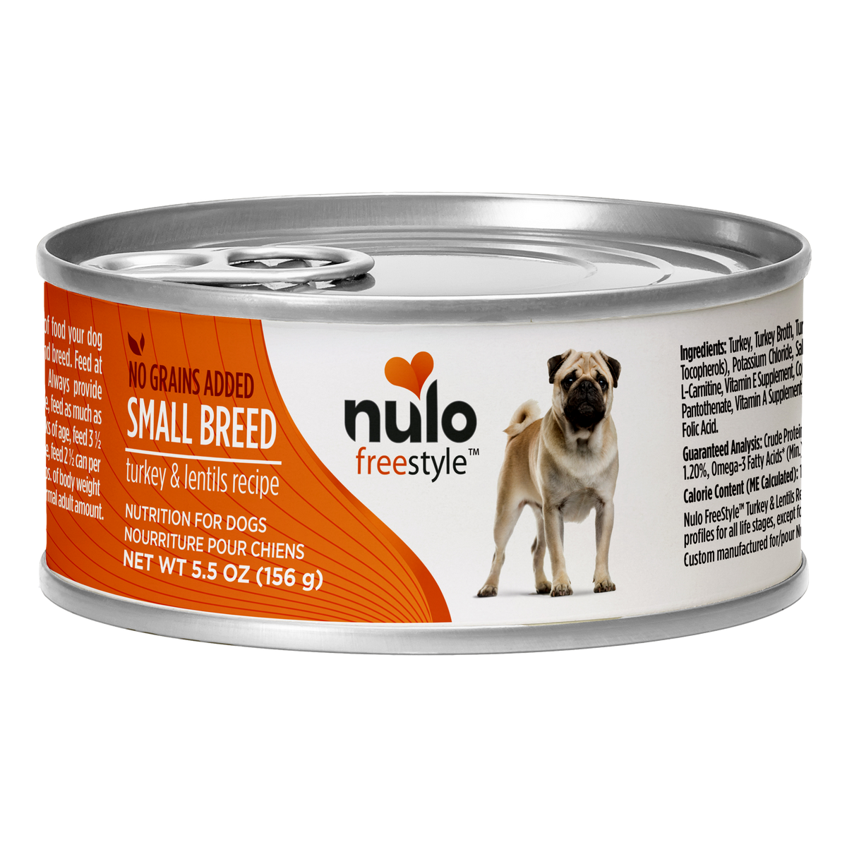 Nulo Freestyle Small Breed Turkey & Lentil 5.5oz