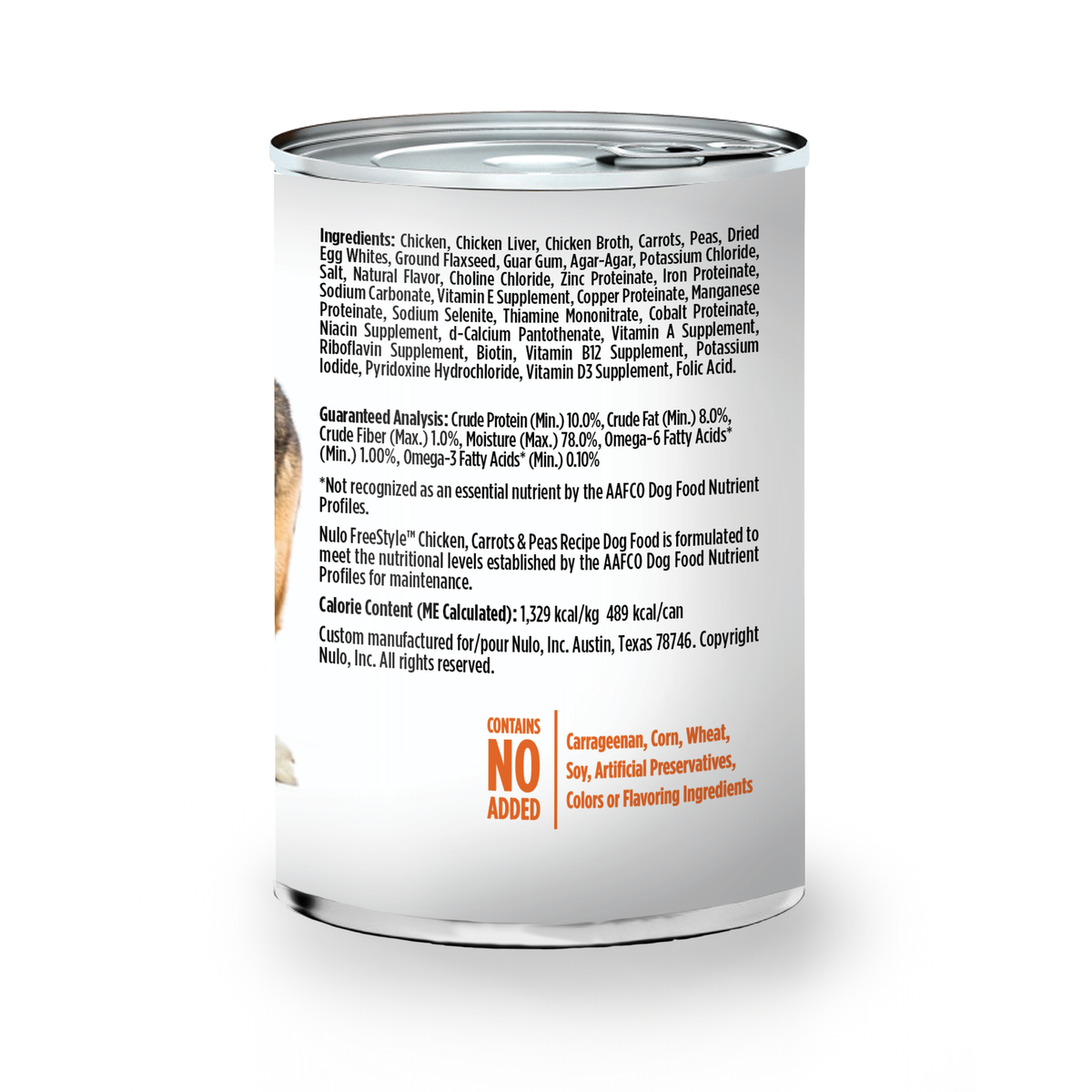 Nulo Freestyle Grain Free Chicken Dog 13oz