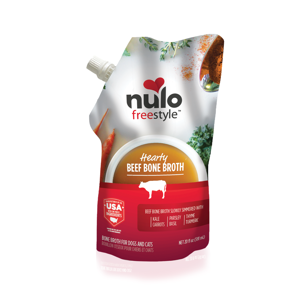 Nulo Freestyle Beef Bone Broth 20oz