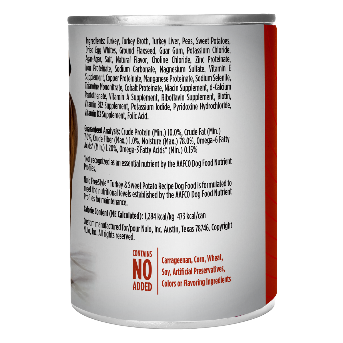 Nulo Freestyle Grain Free Turkey Dog 13oz