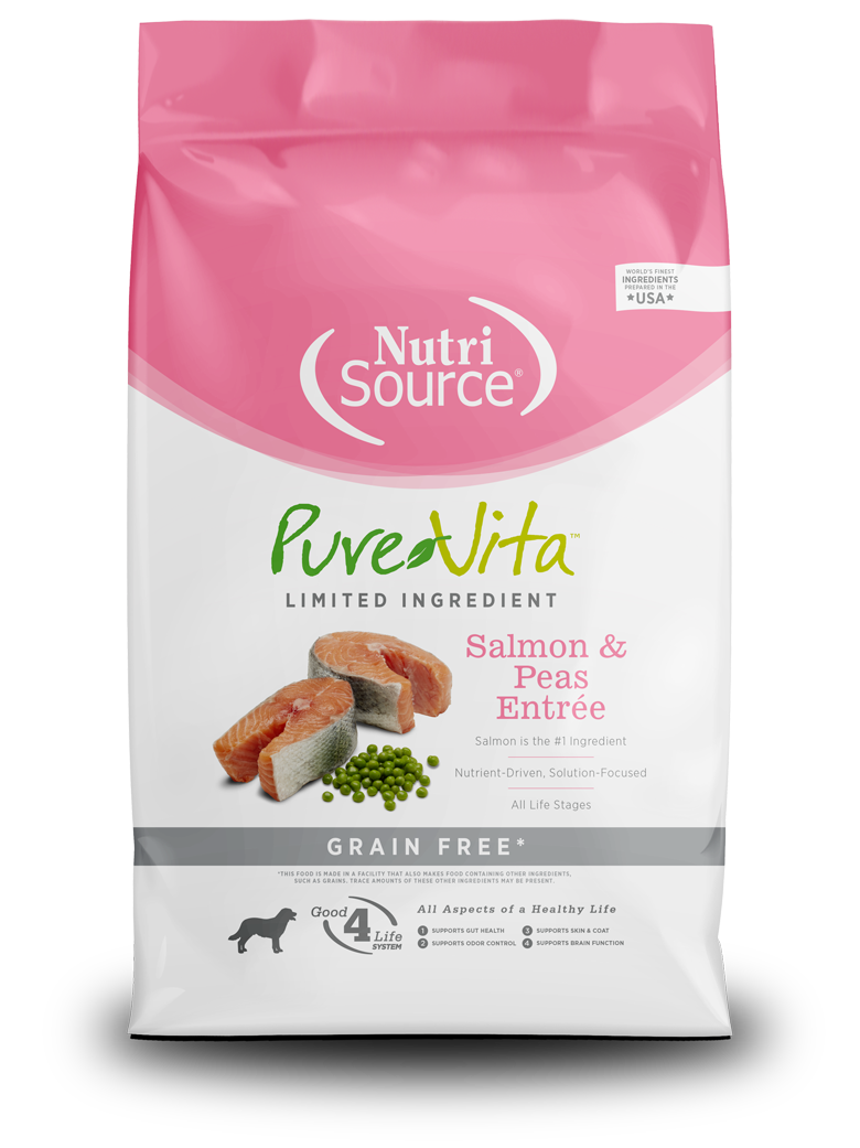 PureVita Grain Free Salmon and Peas 4lb