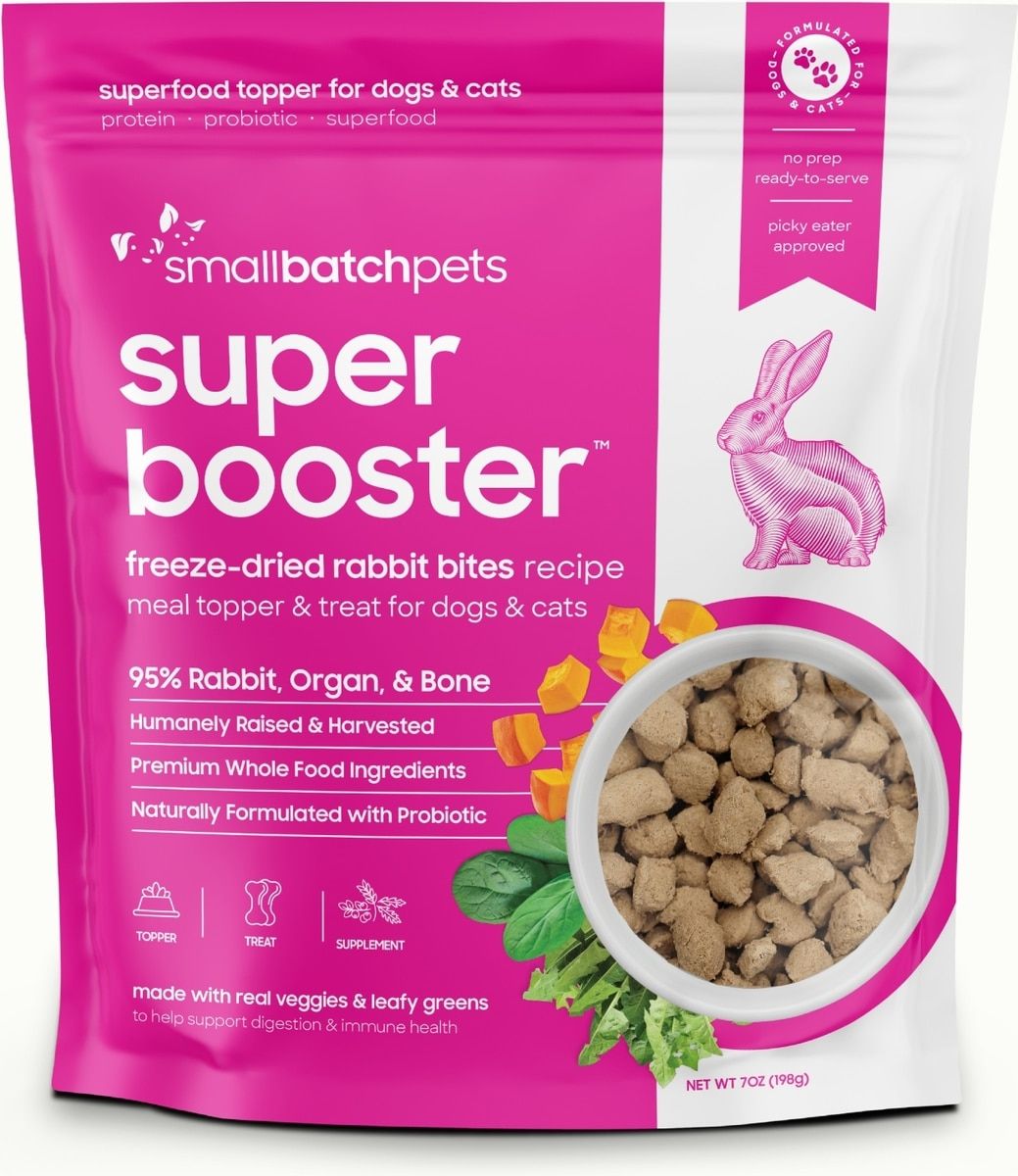 Small Batch Freeze Dried Super Boosters Rabbit 7 oz