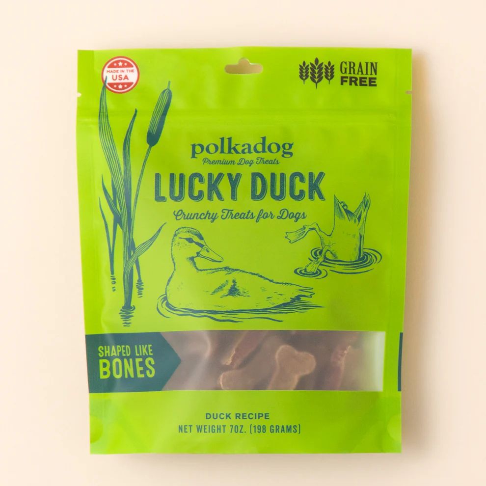 Polkadog Lucky Ducky Bones 7 Oz