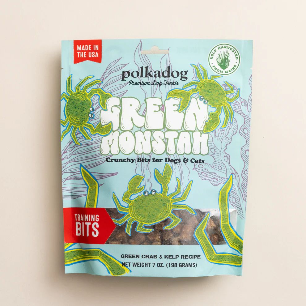 Polkadog Green Monstah bits 7 Oz