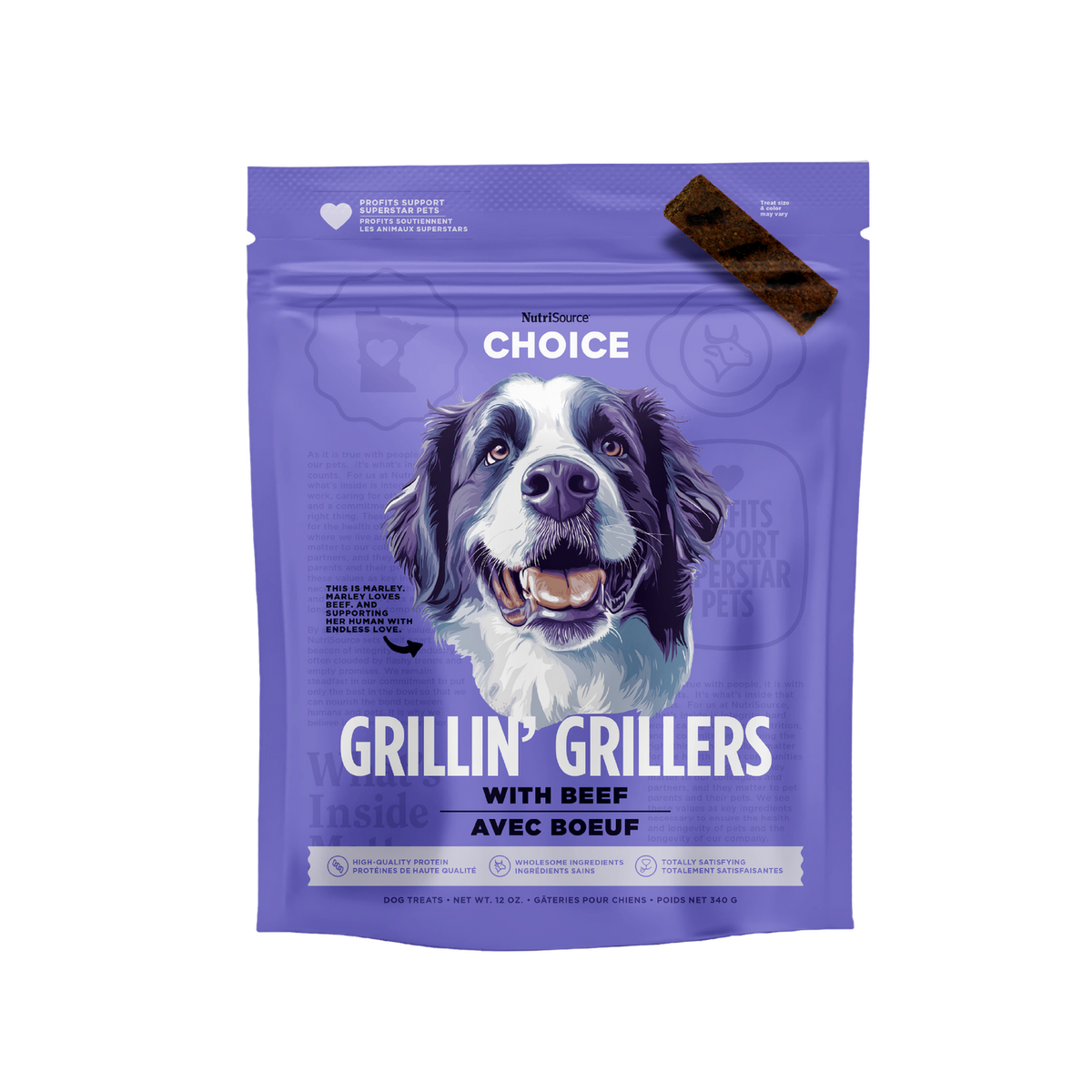 Nutri Source Beef Grillers 12oz