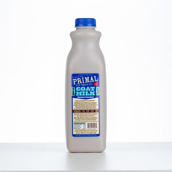 Primal Goats Milk WIth Blueberry 2qt