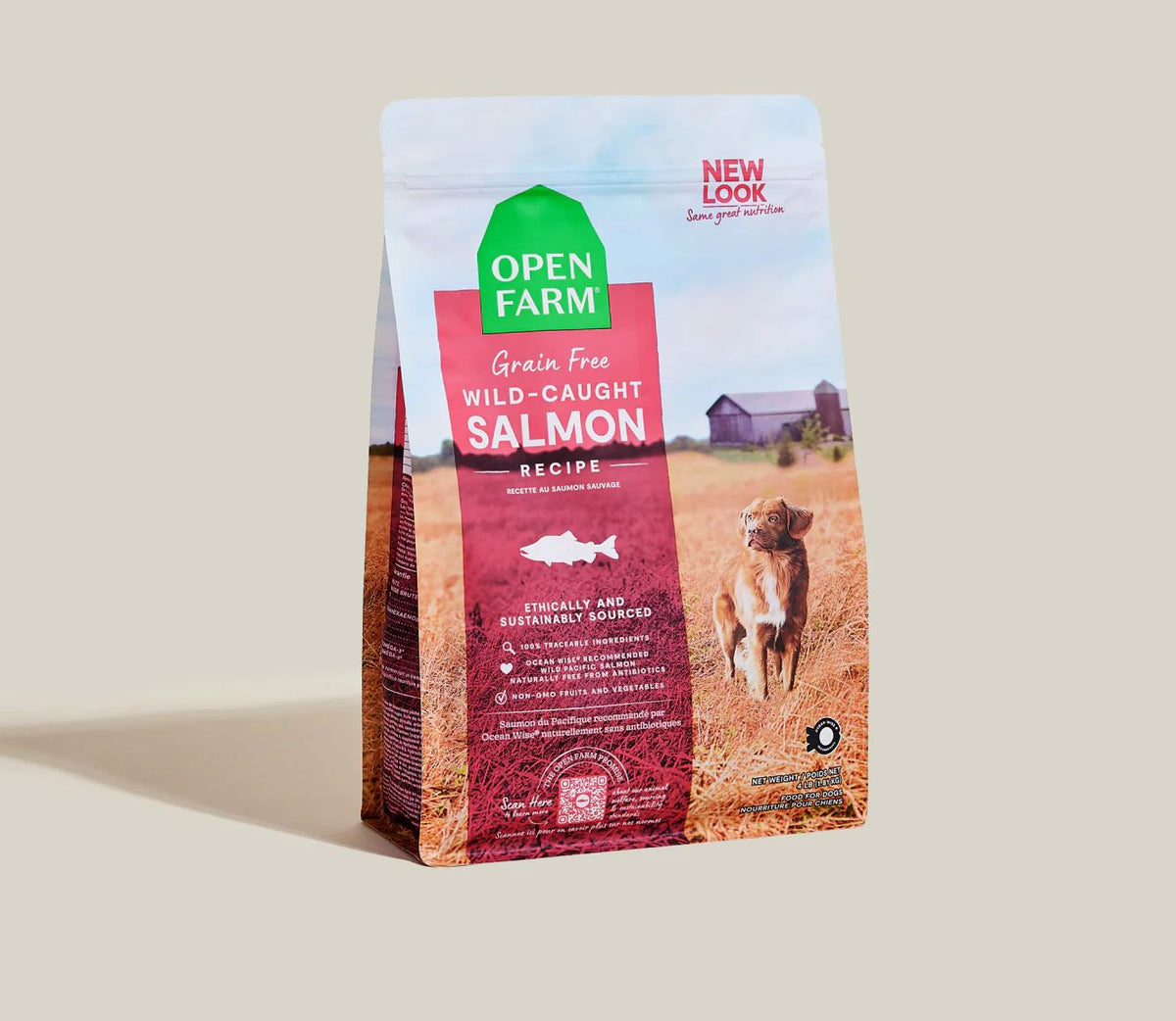 Open Farm Dog Grain Free Salmon 11 Lbs