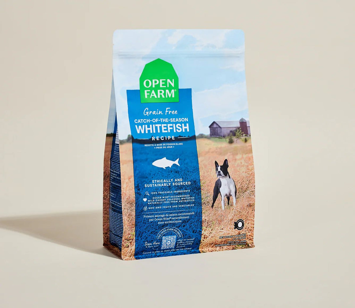 Open Farm Dog Grain Free Whitefish 11 Lbs