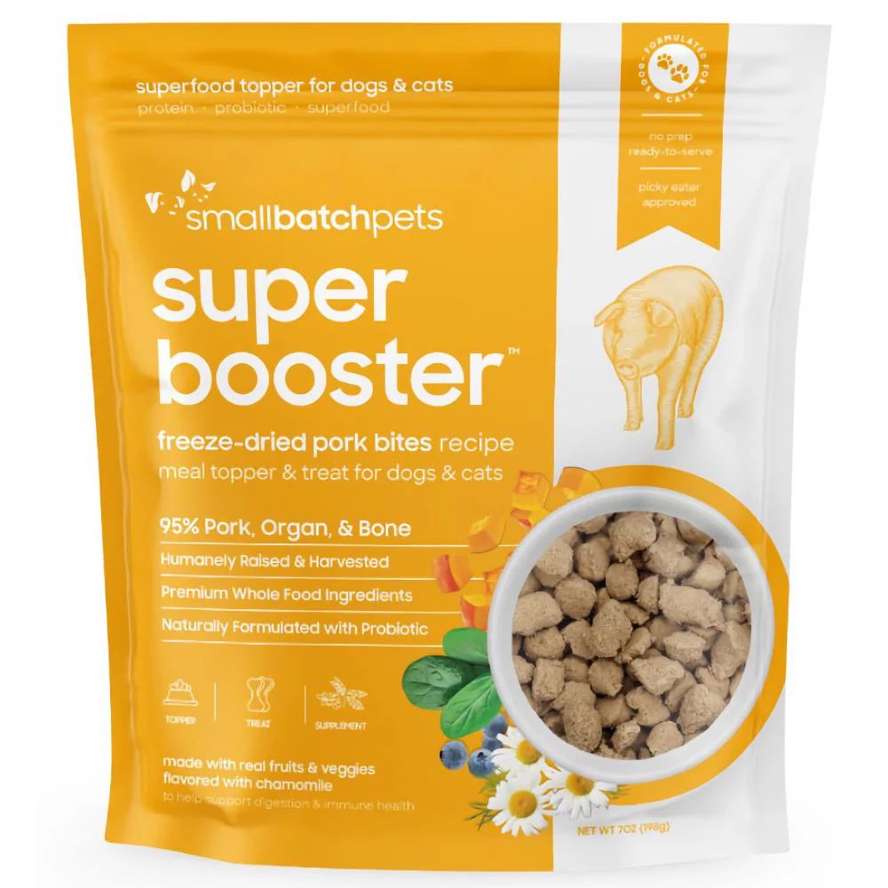 Small Batch Freeze Dried Super Boosters Pork 7 oz