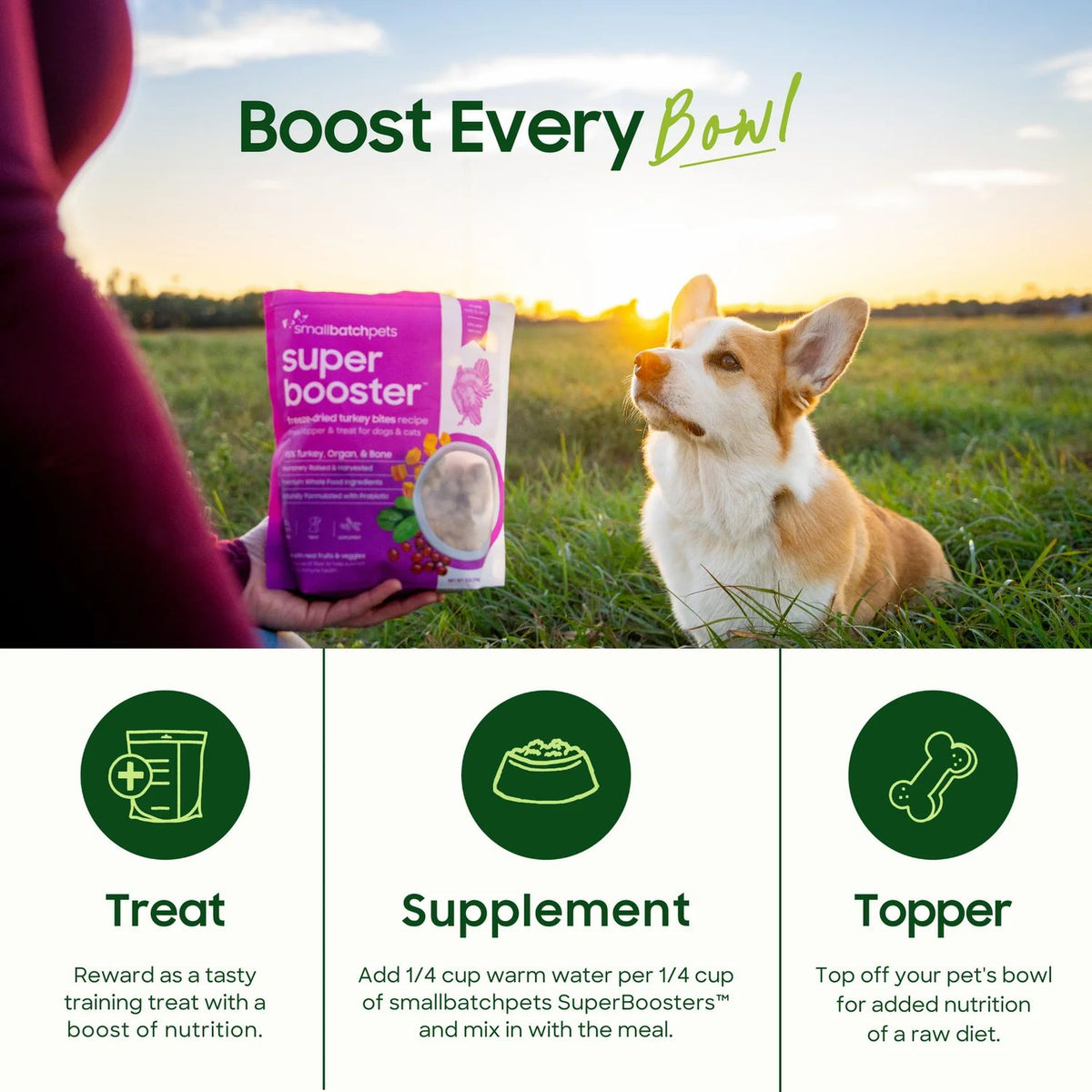Small Batch Freeze Dried Super Boosters Rabbit 7 oz