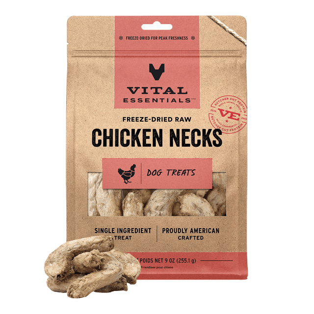 Vital Essentials Freeze Dried Chicken Neck