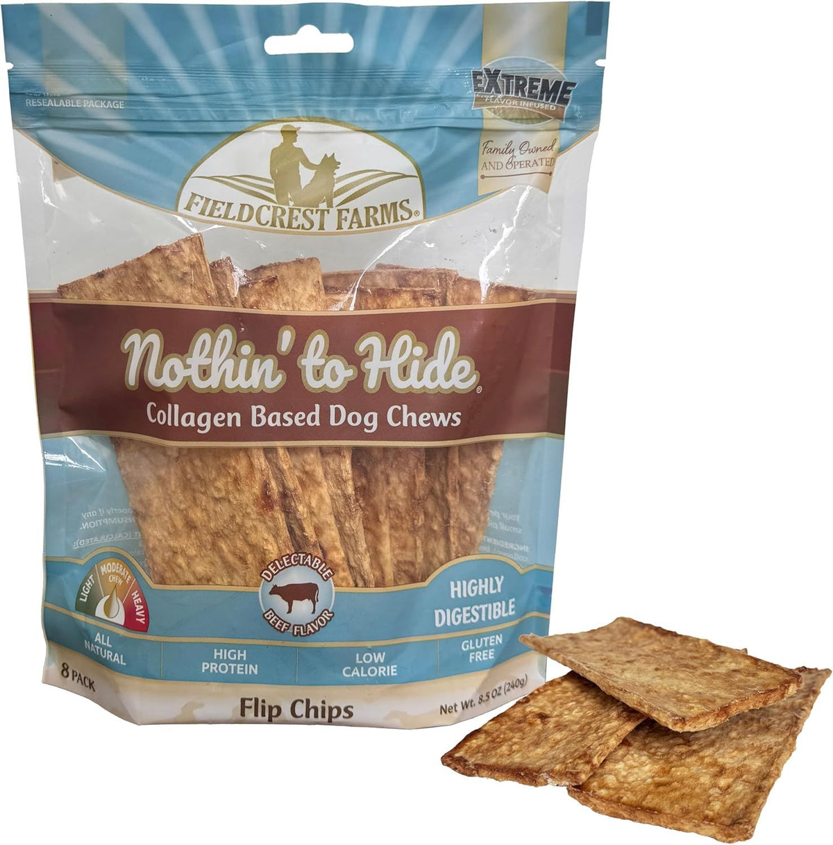 Nothin' To Hide 8ct Chip Beef Flavor