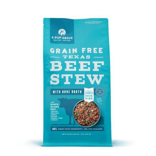 A Pup Above Grain Free Texas Beef Stew