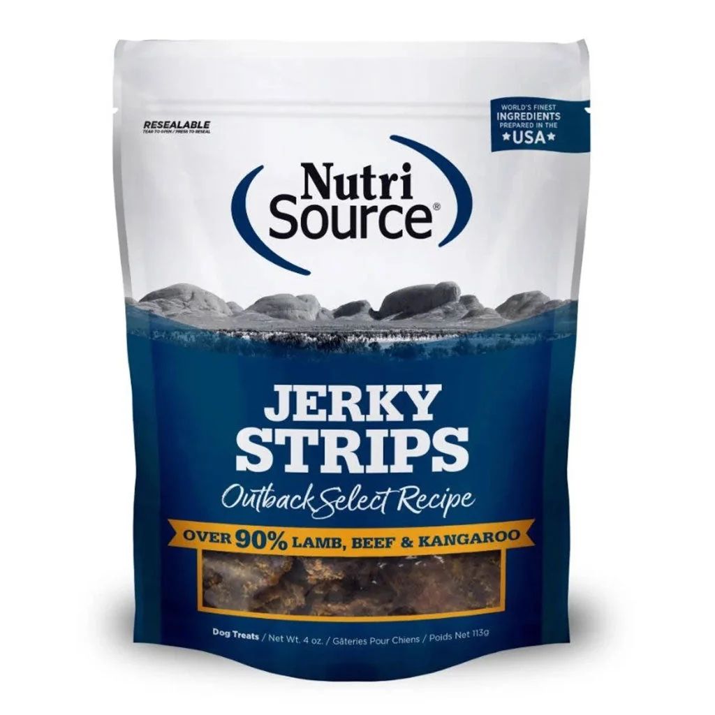 Nutri Source Jivin Jerky Lamb, Beef & Kangaroo Treats