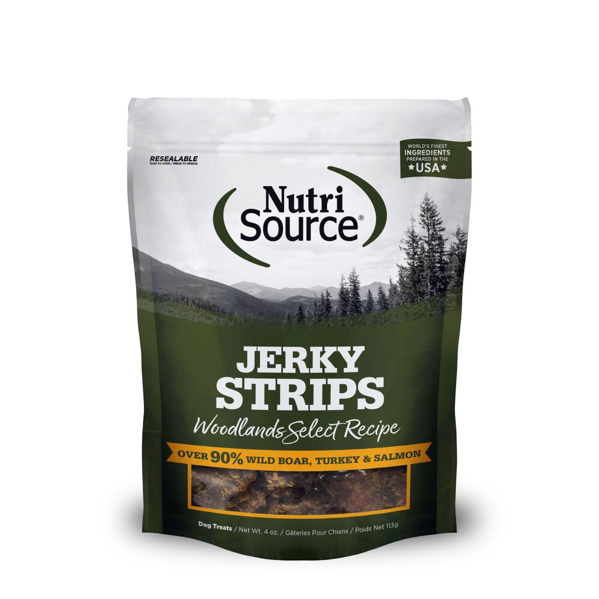 Nutri Source Jivin Jerky Boar, Turkey, & Salmon Treats